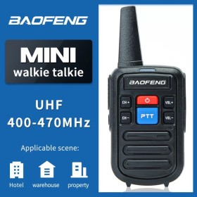 Pack 2 x Radio Baofeng C-50 Mini