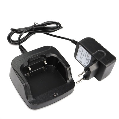 Caricabatteria Da Tavolo Per Baofeng GT-3 - Originale, Con Indicatore LED Rosso/Verde